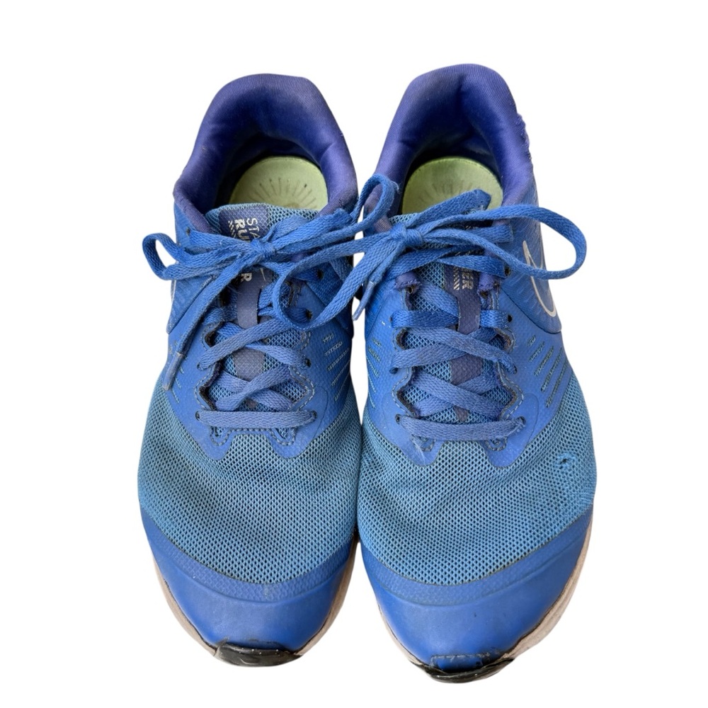 Blue Nike Star Runner Sneakers Shoes - Picture 2 of 6
